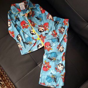Toddler DC Fleece Pajama Set, 3T